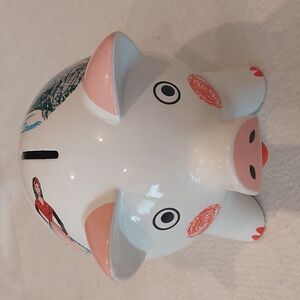 GUILLEN Porcelain "Recuerdo de Barcelona" Piggy Bank